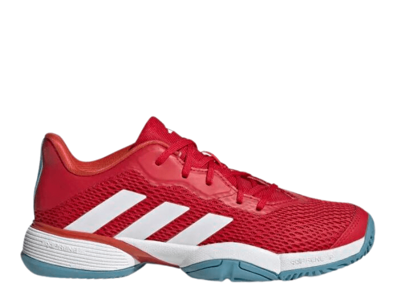 Adidas Barricade Kids Tennis Shoe (Scarlet Red/White) - Gotto Sports Belfast -3181-adidas-barricade-kids-tennis-shoe-scarlet-red-white-uk-3