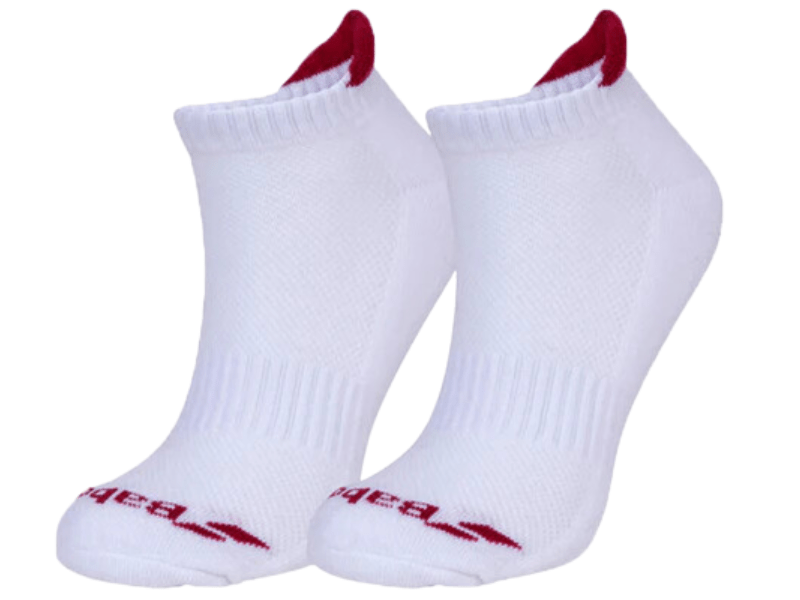 Babolat Invisible 2 Pack Ladies Sock (White) - Gotto Sports Belfast -babolat-invisible-3-pack-white-uk-9-11