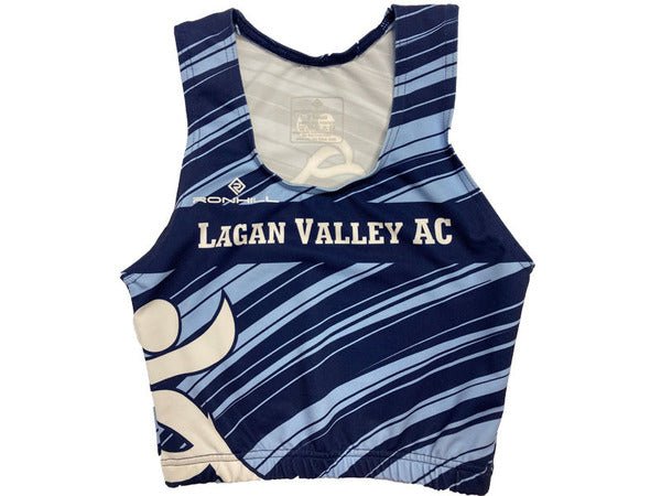 Lagan Valley Running Club Crop Top - Gotto Sports Belfast -e901-lagan-valley-running-club-crop-top-small