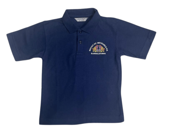 Mount St Michaels Navy Polo (New) - Gotto Sports Belfast -b184-mount-st-michaels-navy-polo-new-age-2