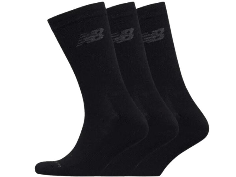 New Balance Crew Socks (Black) - Gotto Sports Belfast -1de8-new-balance-crew-socks-black-small