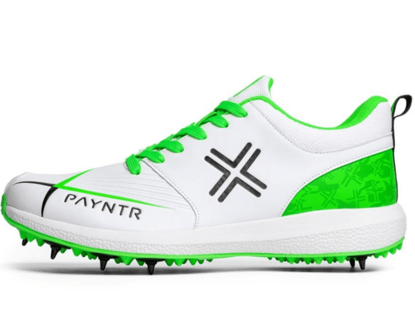 Payntr V Mens Cricket Spike (White/Green) - Gotto Sports Belfast -fa7c-payntr-v-mens-cricket-spike-white-green-uk-6