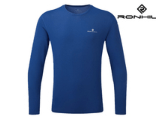 Ronhill Men's Core Long Sleeve (Dark Cobalt/White) - Gotto Sports Belfast -37e3-ronhill-mens-core-long-sleeve-dark-cobalt-white-small