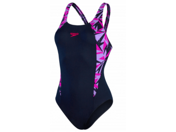 Speedo Hyperboom Splice Muscleback Ladies Swimsuit (Navy/Purple) - Gotto Sports Belfast -5021-speedo-hyperboom-splice-muscleback-ladies-swimsuit-navy-purple-uk-10-32