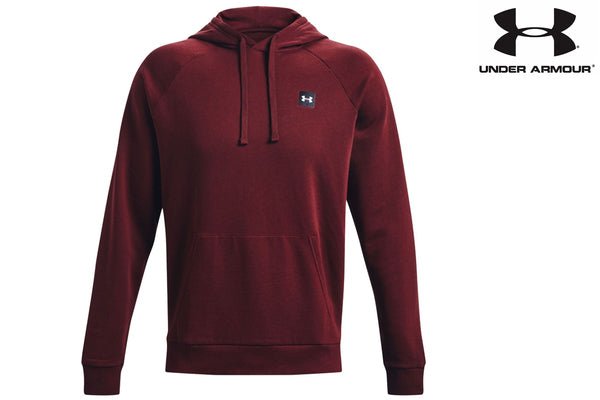 Under Armour Mens Rival Fleece Hoody (Red 690) - Gotto Sports Belfast -32a7-under-armour-mens-rival-fleece-hoody-red-690-small