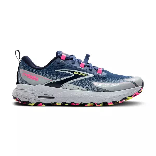 Brooks Cascadia 18 Ladies Trail Running Shoe Oceana Pearl Blue Pink