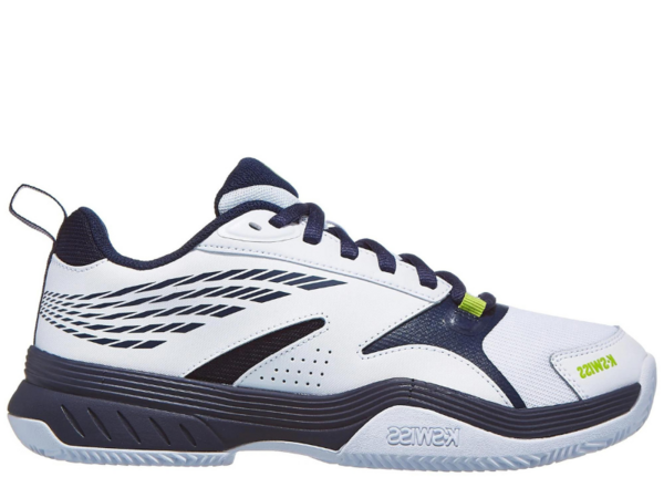Padelschoen K-Swiss Men Speedex HB White Peacoat Lime Padelschoen K-Swiss Men Speedex HB White Peacoat Lime