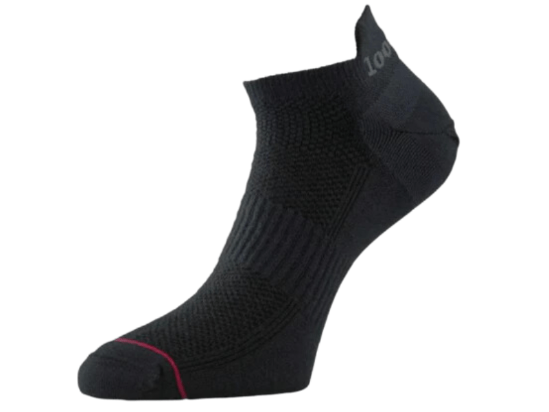 1000 Mile Ladies Ultimate Tactel Liner Sock (Black) - Gotto Sports Belfast -7856-1000-mile-ladies-ultimate-tactel-liner-sock-black-small