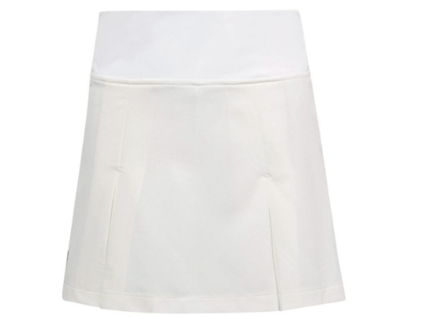 Adidas Girls Club Pleated Skirt (White) - Gotto Sports Belfast -cd3d-adidas-ladies-club-pleated-skirt-white-7-8-years