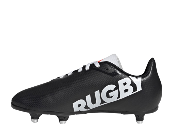 Adidas Junior (SG) Rugby Boot (Black/White) - Gotto Sports Belfast -c020-adidas-junior-sg-rugby-boot-black-white-uk-3