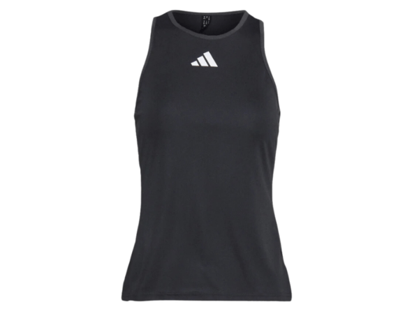 Black and white adidas tank top sales