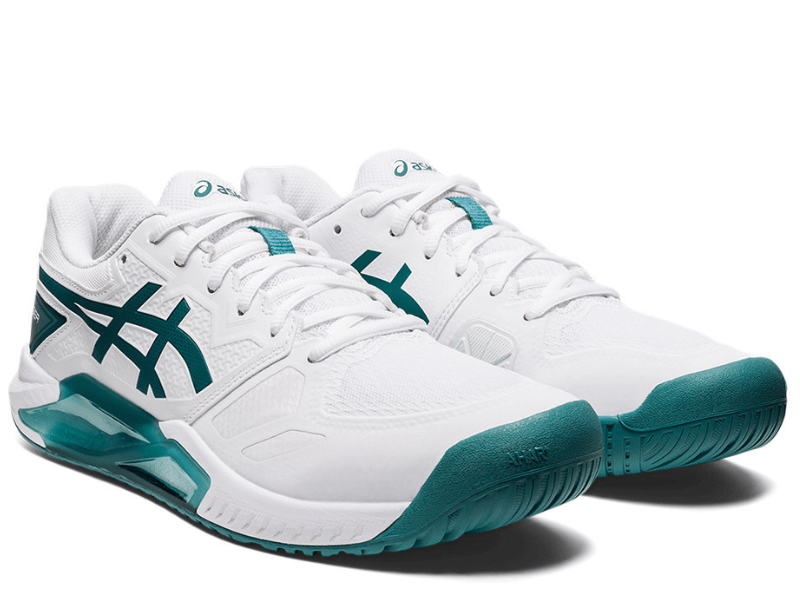 Asics Gel Challenger 13 Mens Tennis Shoe (White/Velvet Pine) - Gotto Sports Belfast -42b4-asics-gel-challenger-13-mens-tennis-shoe-white-velvet-pine-uk-8-5