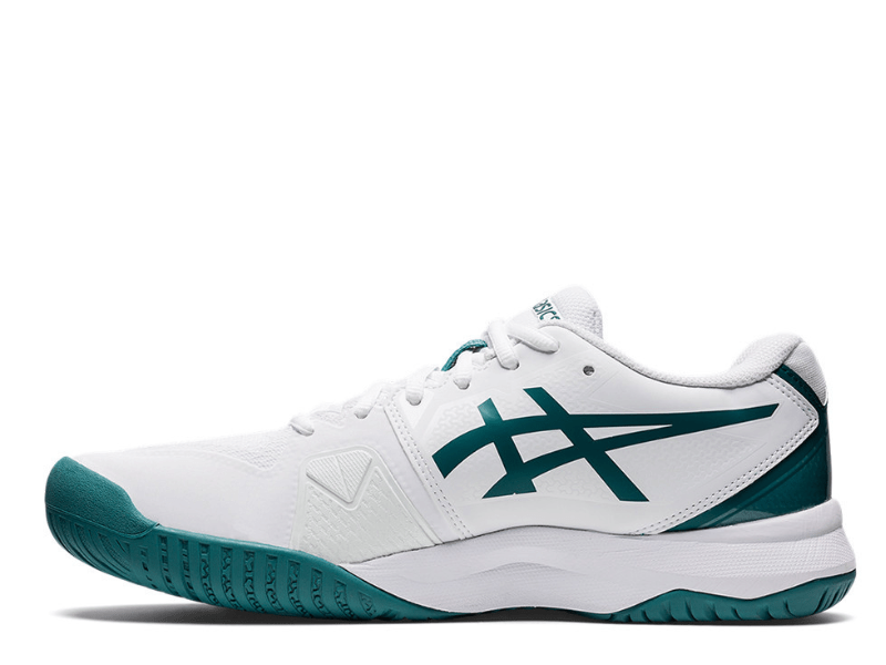 Asics Gel Challenger 13 Mens Tennis Shoe (White/Velvet Pine) - Gotto Sports Belfast -42b4-asics-gel-challenger-13-mens-tennis-shoe-white-velvet-pine-uk-8-5