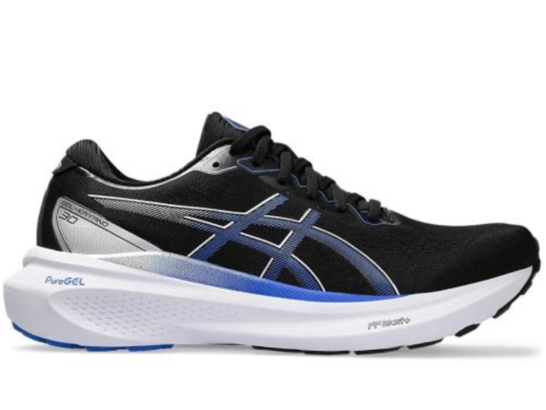 Asics Gel Kayano 30 Mens Running Shoe (Black/Illusion Blue) - Gotto Sports Belfast -e474-asics-gel-kayano-30-mens-running-shoe-black-illusion-blue-uk-8