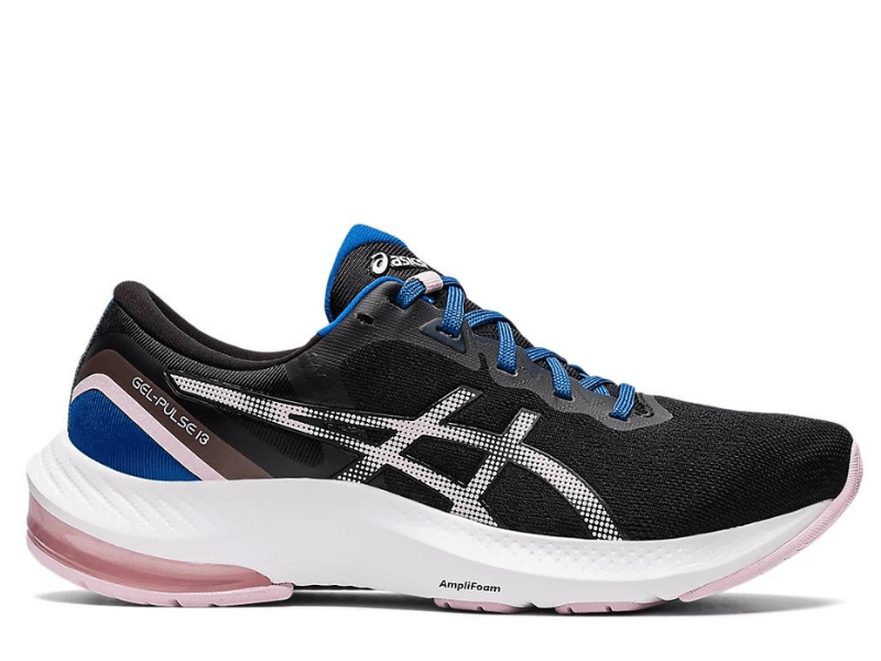 Asics Gel Pulse 13 Ladies Running Shoe Black Barley Rose Gotto Sports Belfast Northern Ireland s Leading Sport Shop