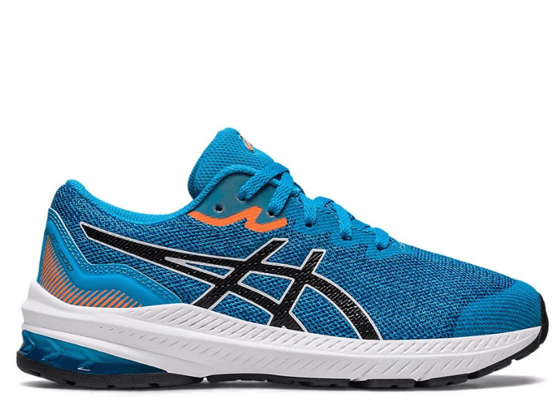 Asics Gel GT1000 11 GS Kids Running Shoe Island Blue Black