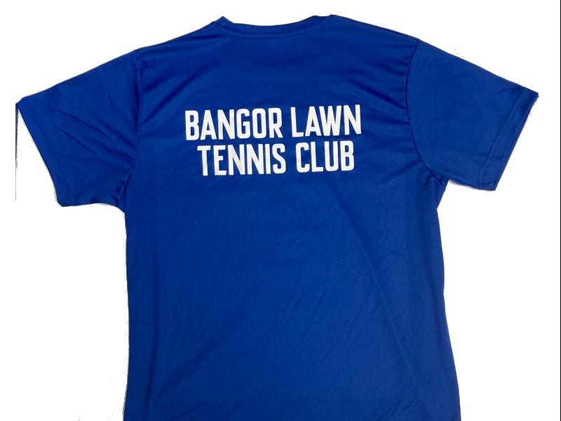 Bangor Lawn Tennis Club Ladies Tee (Royal Blue) - Gotto Sports Belfast -1cc2-bangor-lawn-tennis-club-ladies-tee-blue-extra-small