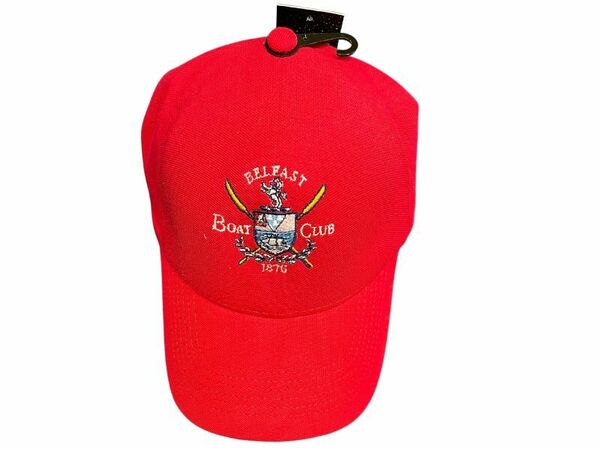 Belfast Boat Club Baseball Cap (Red) - Gotto Sports Belfast -b79a-belfast-boat-club-baseball-cap-red