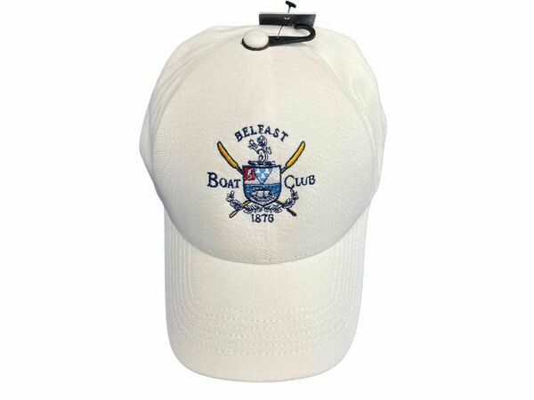 Belfast Boat Club Baseball Cap (White) - Gotto Sports Belfast -f330-belfast-boat-club-baseball-cap-white