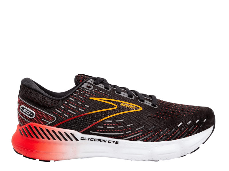 Brooks Glycerin 19 Shoes Black Red SS21