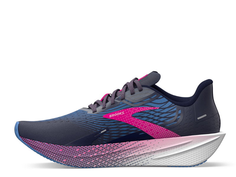 Brooks Hyperion Max Ladies Running Shoe (Peacoat/Marina Blue/Pink Glo) - Gotto Sports Belfast -503b-brooks-hyperion-max-ladies-running-shoe-peacoat-marina-blue-pink-glo-uk-7-5