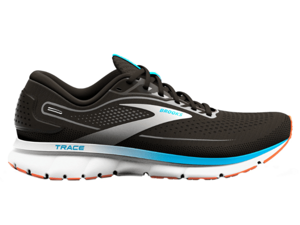 Brooks Trace 2 Mens Running Shoe (Black/Hawaiian Ocean/Orange) - Gotto Sports Belfast -ae2c-brooks-trace-2-mens-running-shoe-black-hawaiian-ocean-orange-uk-7
