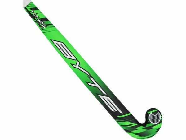 Byte HX 100 Adult Hockey Stick (2023) Green - Gotto Sports Belfast -8b71-byte-hx-100-adult-hockey-stick-2023-green-36-5