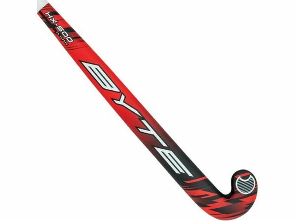 Byte HX 500 Adult Hockey Stick (2023) Red - Gotto Sports Belfast -c23c-byte-hx-500-adult-hockey-stick-2023-red-36-5