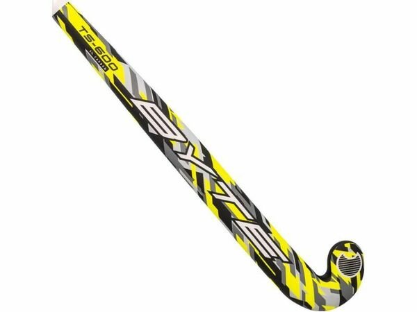 Byte TS600 Adult Hockey Stick (2023) Fluro Yellow/Grey Camo - Gotto Sports Belfast -0c35-byte-ts600-adult-hockey-stick-2023-fluro-yellow-grey-camo-36-5