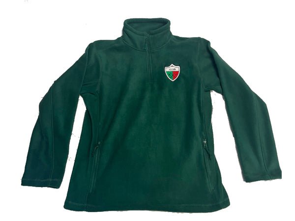 Club KV 1/2 Zip Fleece (Green) - Gotto Sports Belfast -2fcc-club-kv-1-2-zip-fleece-green-extra-small