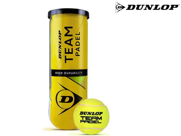 Dunlop Team Padel Tennis Balls (Tube Of 3) - Gotto Sports Belfast -95b6-dunlop-team-padel-tennis-balls-tube-of-3