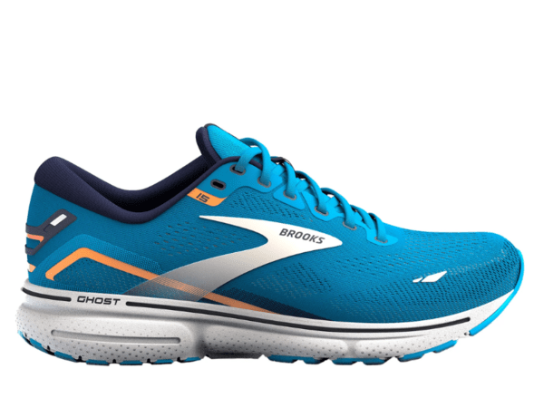Ghost 15 Mens Running Shoe (Blue/Peacoat/Orange) - Gotto Sports Belfast -3762-ghost-15-mens-running-shoe-blue-peacoat-orange-uk-8