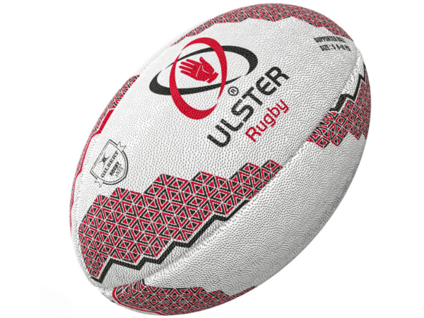 Gilbert Ulster Supporters Rugby Ball (White/Red) - Gotto Sports Belfast -d3b9-gilbert-ulster-supporters-rugby-ball-white-red-5