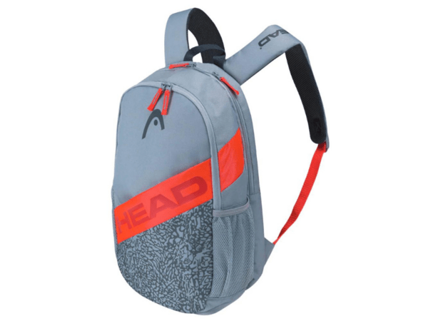 Head Elite Backpack (Grey/Orange) - Gotto Sports Belfast -f39b-head-elite-backpack-grey-orange
