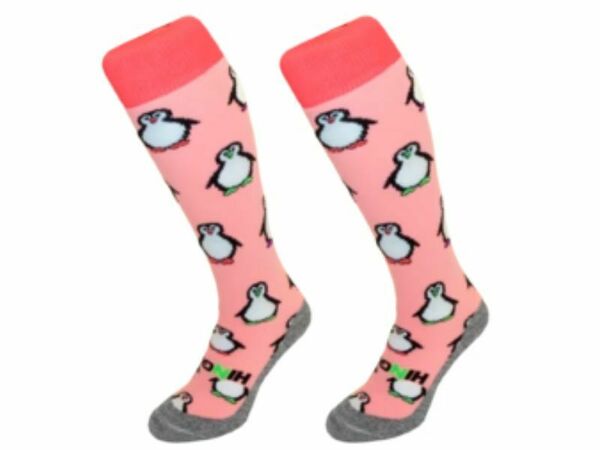 Hingly Socks (Penguin Pink) - Gotto Sports Belfast -0436-hingly-socks-penguin-pink-uk-12-5-3