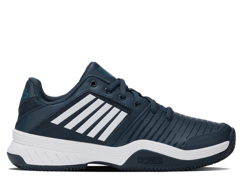 K-Swiss Court Express HB Mens Tennis Shoe (Reflective Pond/Colonial Blue/White) - Gotto Sports Belfast -0844-k-swiss-court-express-hb-mens-tennis-shoe-reflective-pond-colonial-blue-white-uk-8