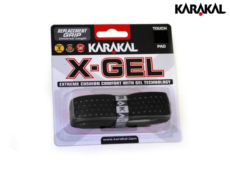 Karakal X Gel Grip - Gotto Sports Belfast -karakal-x-gel-grip-black
