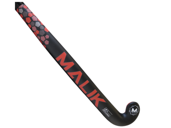 Malik LB 5 Hockey Stick Adult (Black/Red) - Gotto Sports Belfast -1108-malik-lb-5-hockey-stick-adult-black-red-36-5