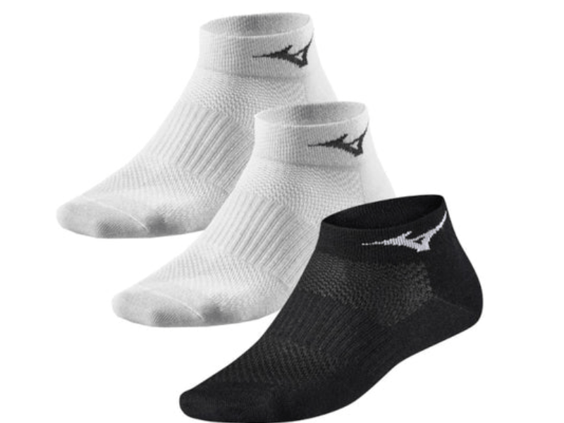 Mizuno Training Mid Sock 3PK (White/Black) - Gotto Sports Belfast -3845-mizuno-training-mid-sock-3pk-white-black-small