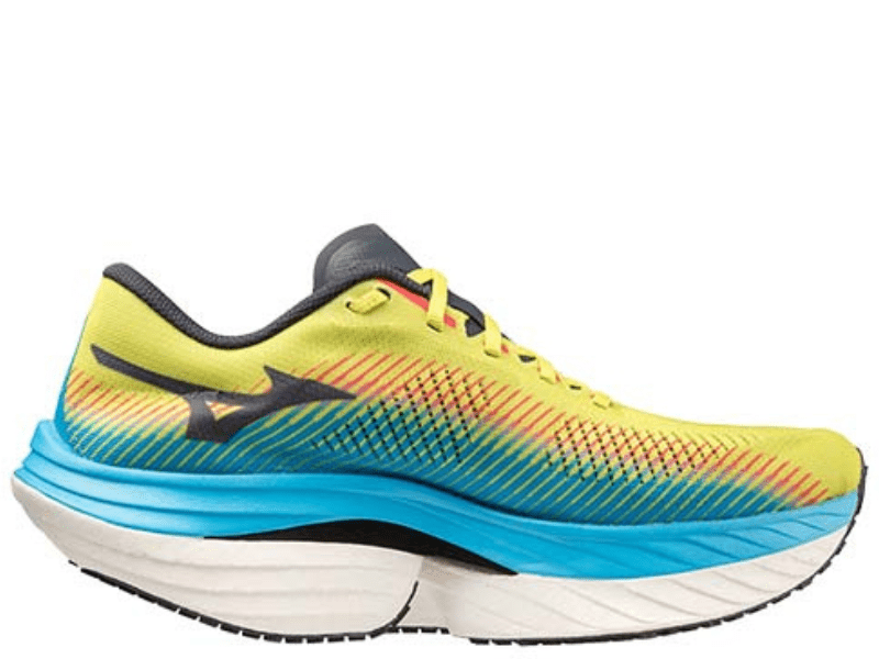 Mizuno Wave Rebellion Pro Mens Running Shoe Bolt 2 Neon Ombre