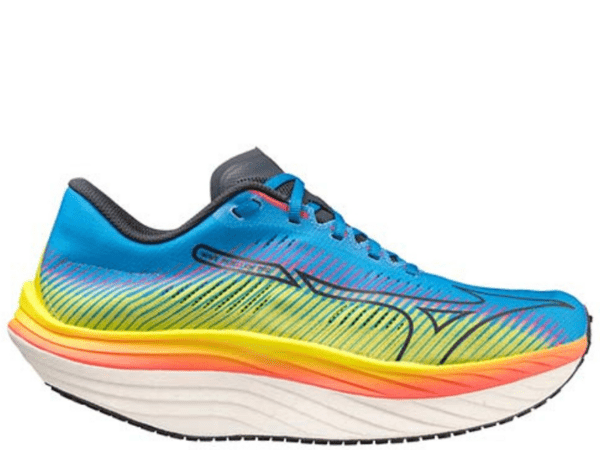 Mizuno Wave Rebellion Pro Mens Running Shoe Bolt 2 Neon Ombre