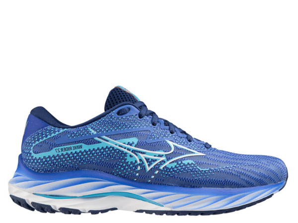 White mizuno running on sale shoes