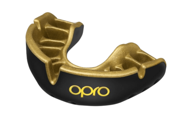 Opro Gold Braces Ultra Fit Mouthguard (Adult) - Gotto Sports Belfast -ac66-opro-gold-braces-ultra-fit-mouthguard-adult-black