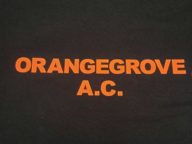 Orangegrove A.C. Junior Hoody (Black/Orange) - Gotto Sports Belfast -18a1-orangegrove-a-c-junior-hoody-black-orange-age-3-4