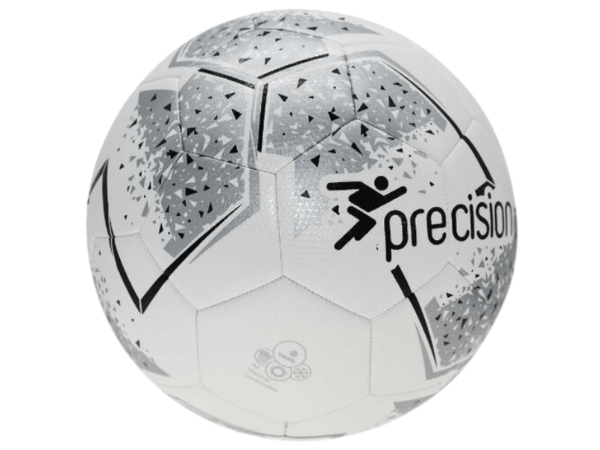 Precision Fusion IMS Football (White/Silver) - Gotto Sports Belfast -a31e-precision-fusion-ims-football-white-silver-5