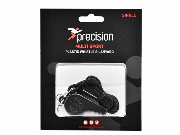 Precision Plastic Whistle and Lanyard - Gotto Sports Belfast -75c8-precision-plastic-whistle-and-lanyard