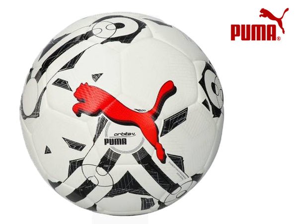 Puma Team Final 6 Training Football (White/Black/Puma Red) - Gotto Sports Belfast -87dd-puma-orbita-6-ms-football-white-black-puma-red-size-5