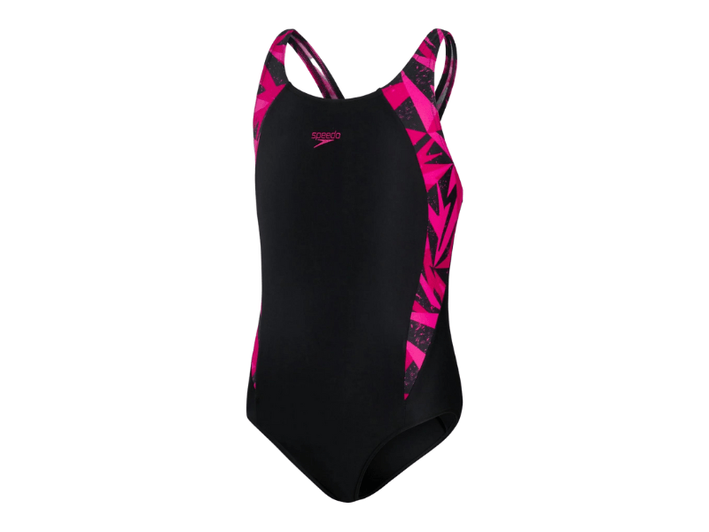 Speedo Hyperboom Girls Swimsuit (Black/Pink) - Gotto Sports Belfast -speedo-hyperboom-girls-swimsuit-black-pink-7-8yrs-26