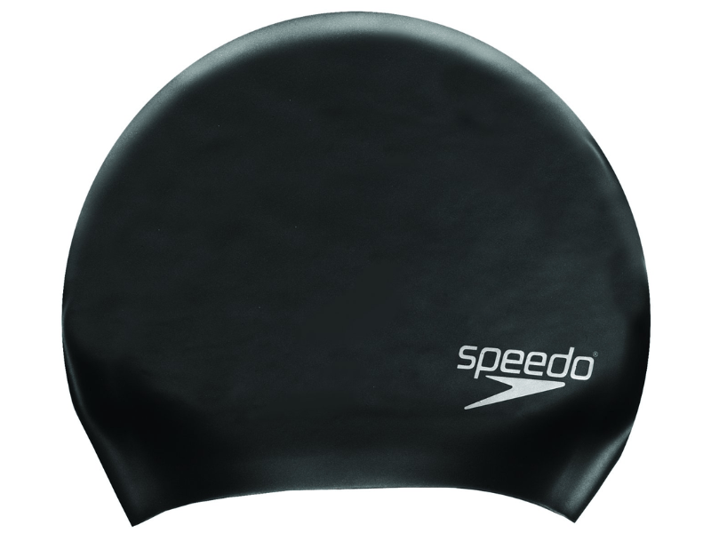 Speedo Long Hair Silicone Cap (Black) - Gotto Sports Belfast -f51f-speedo-long-hair-silicone-cap-black
