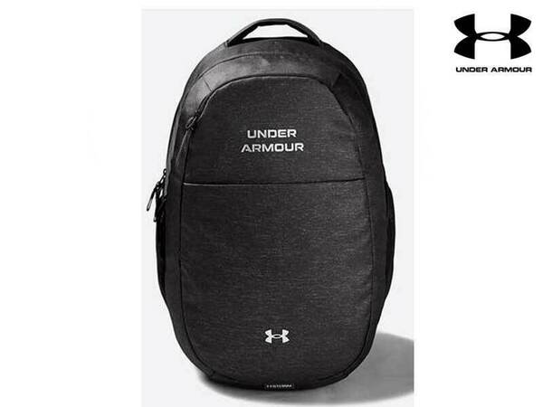 Under Armour Hustle Signature Backpack (Grey 010) - Gotto Sports Belfast -ec3d-ua-hustle-signature-backpack-010-gry